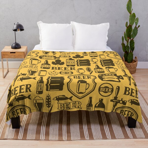 Item preview, BEER seamless pattern designed and sold by DdemocrazydizZ.