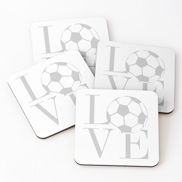 Item preview, Gray soccer football love letter character designed and sold by Bird4771.