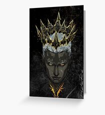 broken crown Greeting Card
