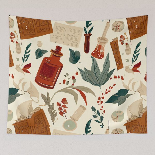 Item preview, Nature’s Healing Words: A Collage of Art, Medicine, and Literature designed and sold by attpavitra.