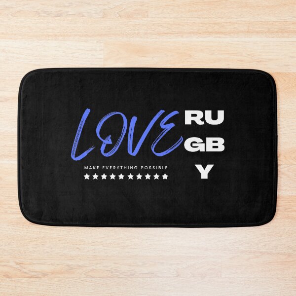 Item preview, Love rugby blue, make everything possible designed and sold by Grafixfun.