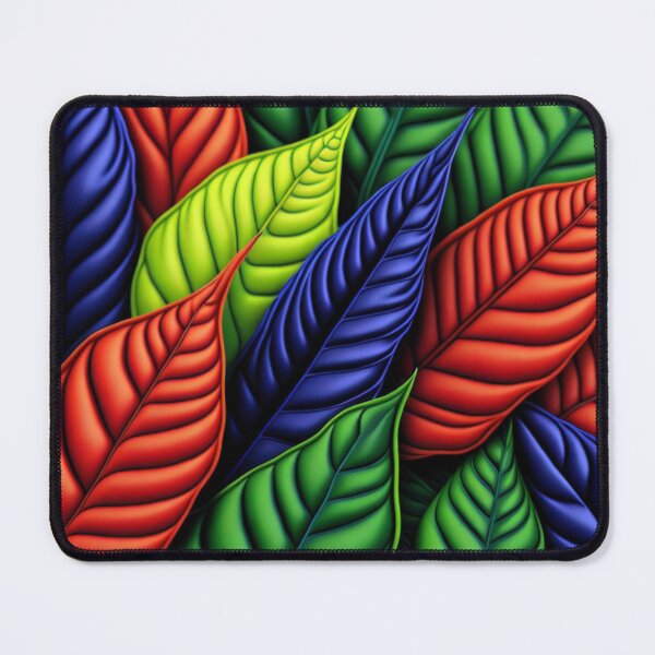 Item preview, Brightly Coloured Leaves Pattern designed and sold by likbatonboot.