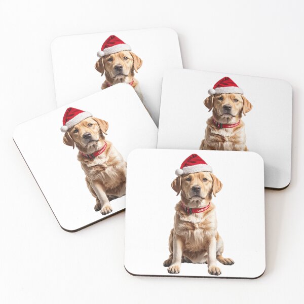 Item preview, Lab in a Hat: Santa's Furry Helper! designed and sold by Thinglish Lifestyle.