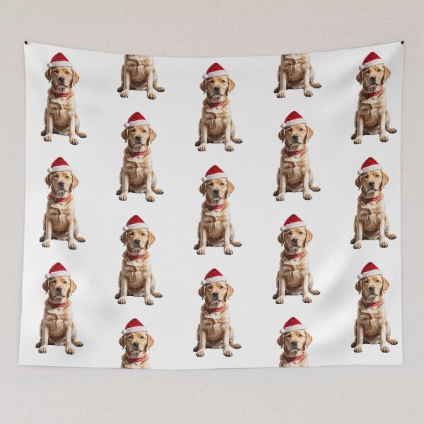 Item preview, Lab in a Hat: Santa's Furry Helper! designed and sold by Thinglish Lifestyle.