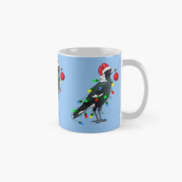 Item preview, Extra Festive Magpie designed and sold by Meowmaddie.