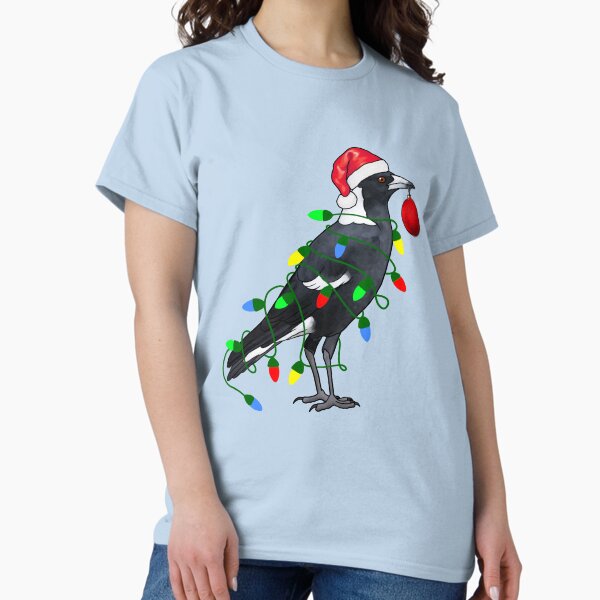 Item preview, Extra Festive Magpie designed and sold by Meowmaddie.