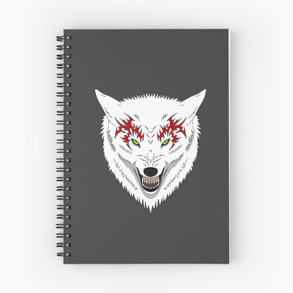 Item preview, Snarling Wolf - Red designed and sold by Kinga Lorek.
