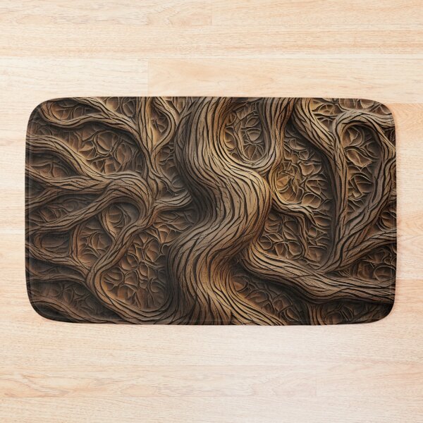 Item preview, Bejuco tree textured art print designed and sold by dcrc.