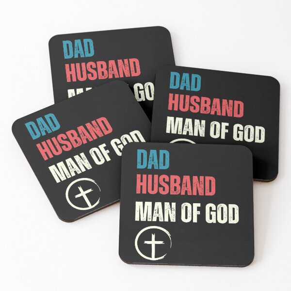Item preview, Dad Husband Man of God with Christian Cross - Jesus designed and sold by elvisg03.