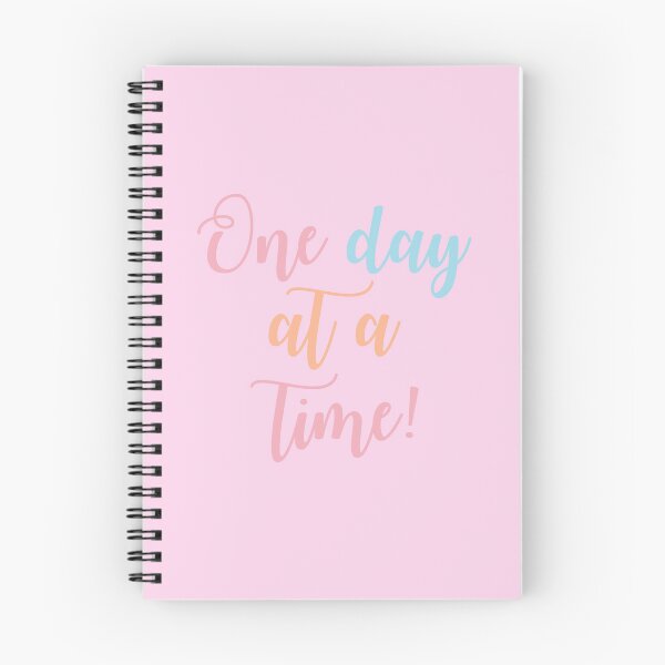 Item preview, One day at a time! designed and sold by ApricotBlossom.