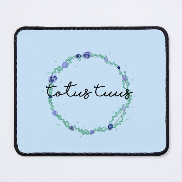 Item preview, Totus Tuus watercolor art designed and sold by AveMariaArt.