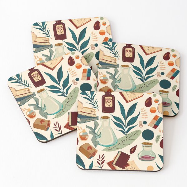 Item preview, Books, Plants, and Medicine: A Nature-Inspired Collage designed and sold by attpavitra.