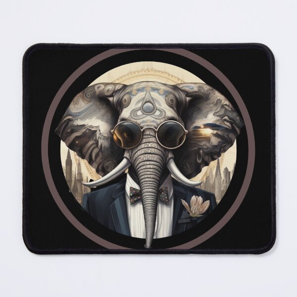 Item preview, SURREALISM STYLISH ELEPHANT 1 designed and sold by justyna-s28.