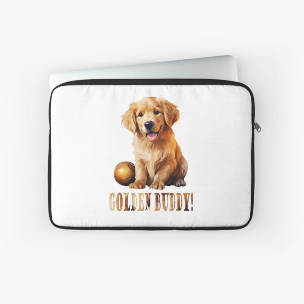 Item preview, Golden Retriever fetching ball designed and sold by PhotoRK.