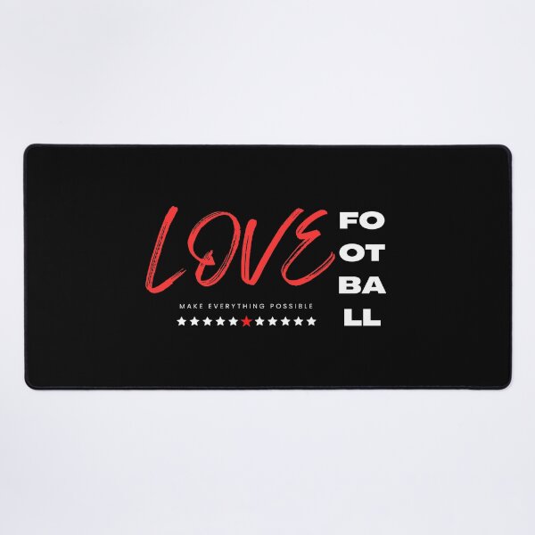 Item preview, Love football red designed and sold by Grafixfun.