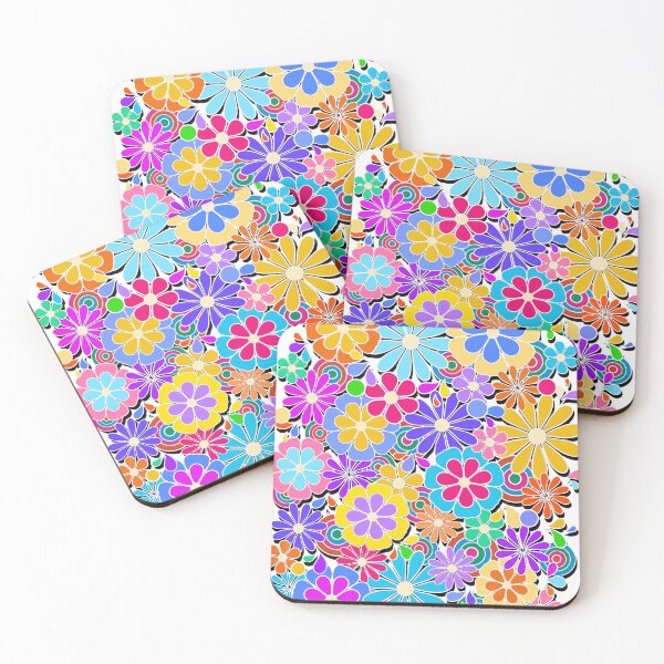 Item preview, Colorful Flower Power Art  designed and sold by Alondra.