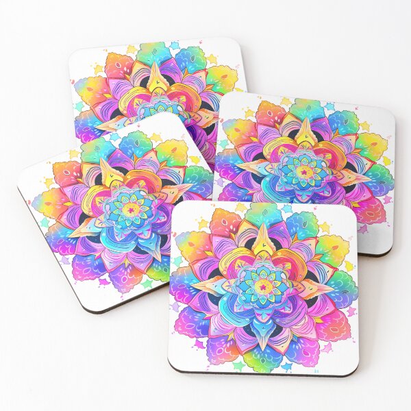 Item preview, Mandala is a vibrant symbol, a sticker for meditation on any surface  designed and sold by MartynGrey.
