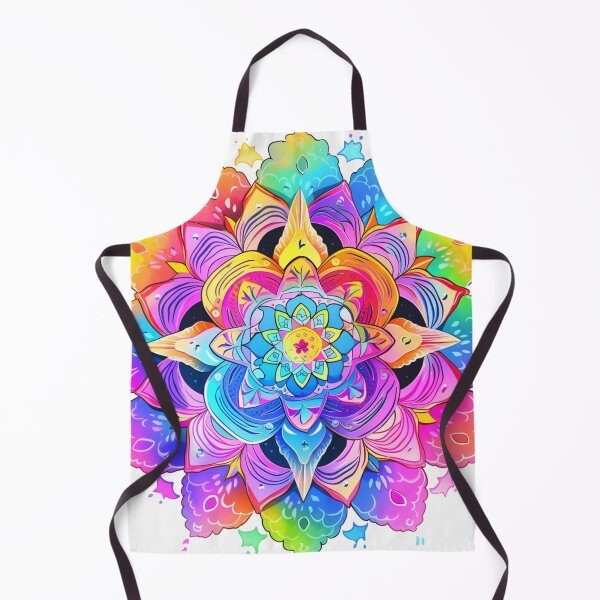 Item preview, Mandala is a vibrant symbol, a sticker for meditation on any surface  designed and sold by MartynGrey.