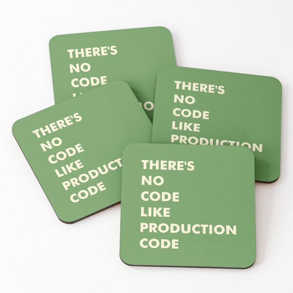 Item preview, There's no code like production code designed and sold by RocketArtInd.
