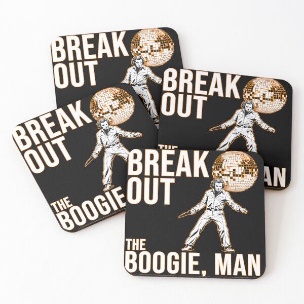 Item preview, Break Out the Boogie, Man - Funny Halloween Disco designed and sold by goldentusk.