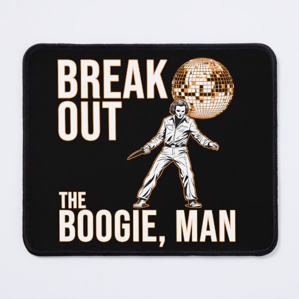 Item preview, Break Out the Boogie, Man - Funny Halloween Disco designed and sold by goldentusk.