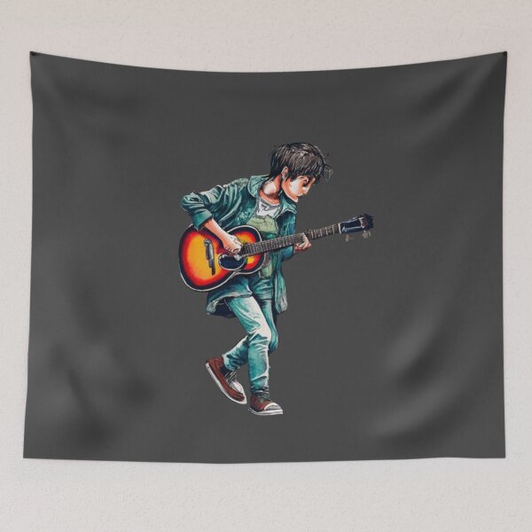 Item preview, Boy Playing the Guitar designed and sold by Sketch-Shack.