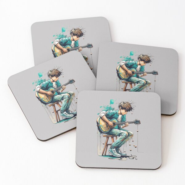 Item preview, Boy Playing the Guitar designed and sold by Sketch-Shack.
