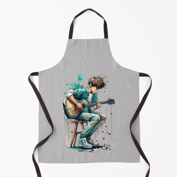Item preview, Boy Playing the Guitar designed and sold by Sketch-Shack.
