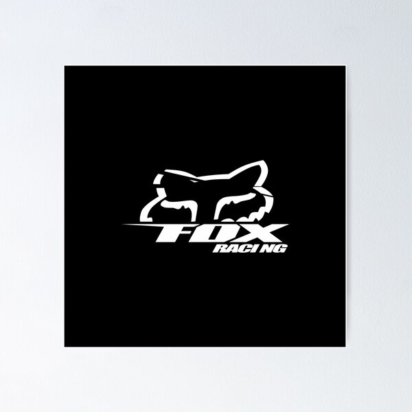 black fox design logo Sticker for Sale by kacamattamu