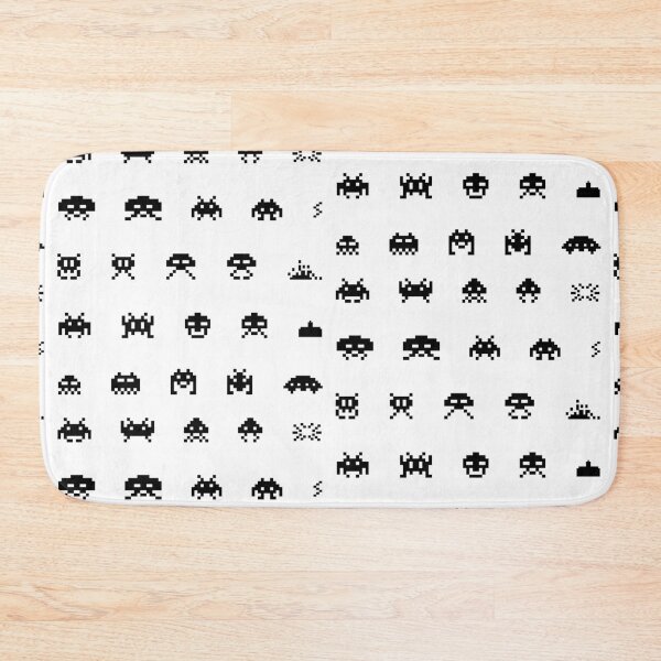 Item preview, Space invaders (Black) designed and sold by KetiaArtWorld.