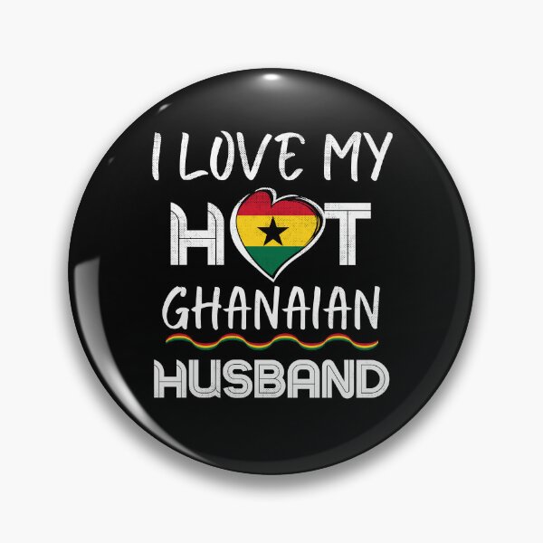 Item preview, I Love My Hot Ghanaian Husband Proud Wife designed and sold by Furahisha.