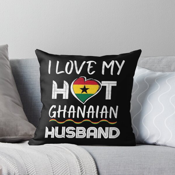 Item preview, I Love My Hot Ghanaian Husband Proud Wife designed and sold by Furahisha.