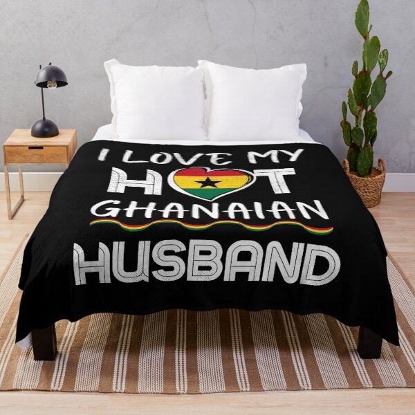 Item preview, I Love My Hot Ghanaian Husband Proud Wife designed and sold by Furahisha.