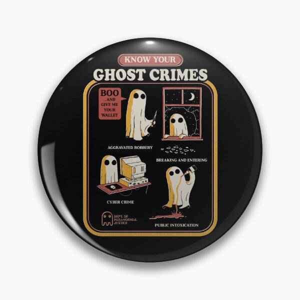 Item preview, Ghost Crimes designed and sold by DinoMike.