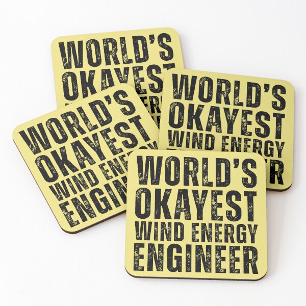 Item preview, Worlds Okayest Wind Energy Engineer designed and sold by kamrankhan.