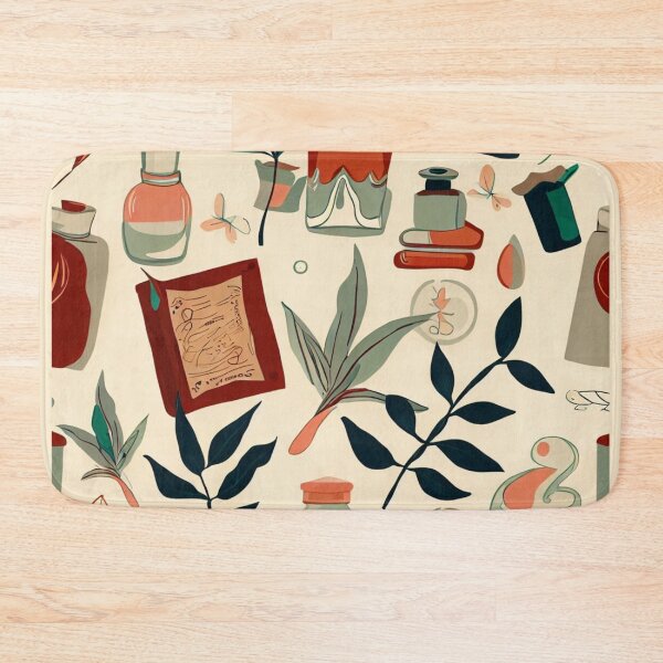 Item preview, Healing Words and Plants: A Literary Collage designed and sold by attpavitra.