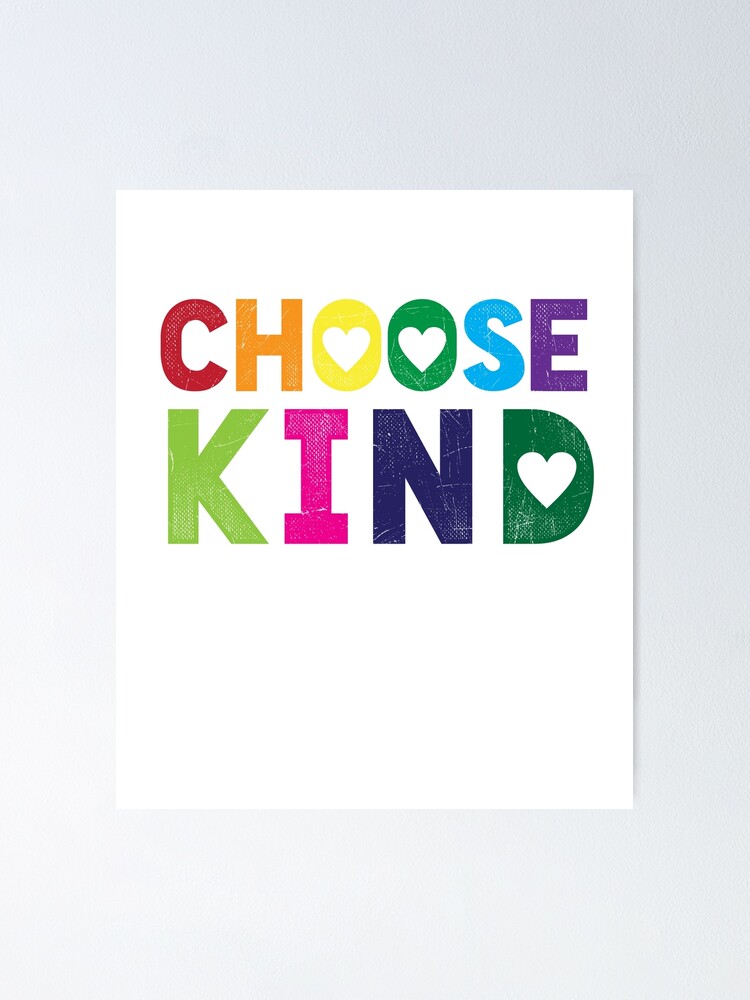 Choose Kind Anti Bullying Heart T-Shirt Choose Kind Anti Bullying Heart T-Shirt