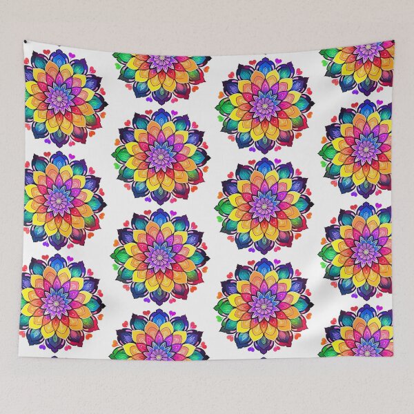 Item preview, Mandala Symbolic , a sticker for meditation on any surface  designed and sold by MartynGrey.