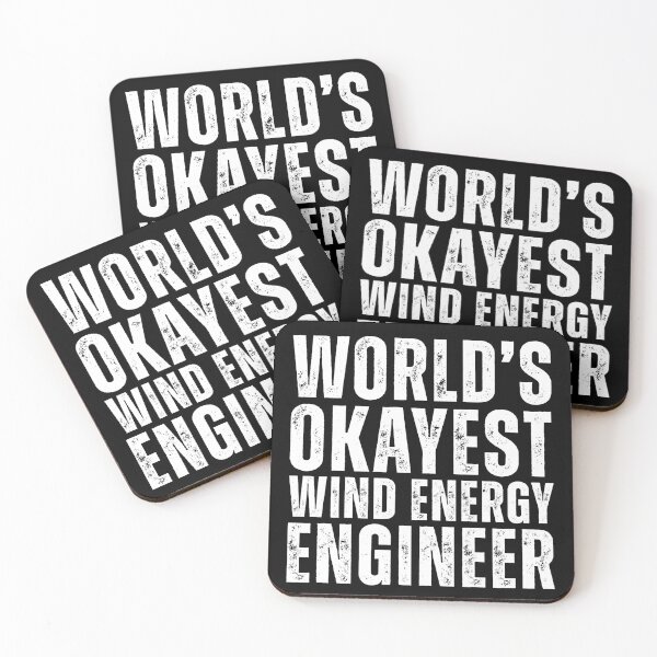 Item preview, Worlds Okayest Wind Energy Engineer Funny designed and sold by kamrankhan.