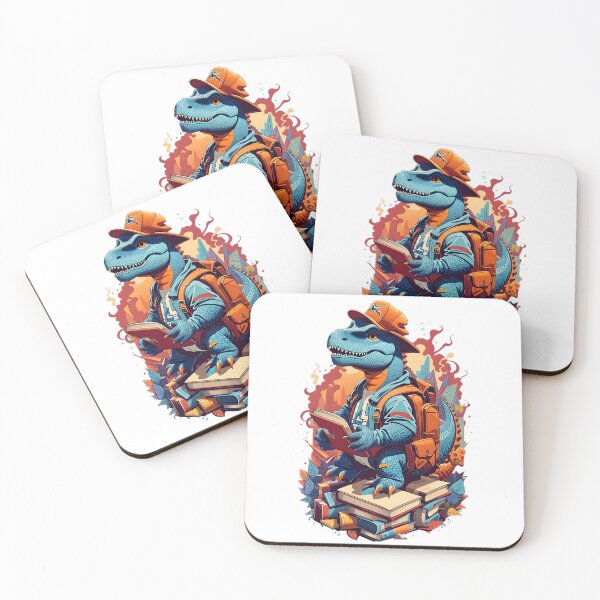 Item preview, dinosaur with a book designed and sold by UltimateWorld.
