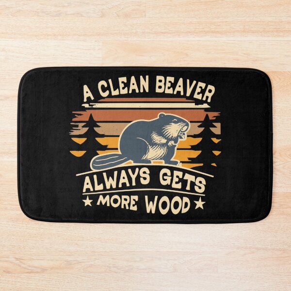 Item preview, Funny, A Clean Beaver Always Gets More Wood, Joke Sarcastic T-Shirt designed and sold by YJHDesign.