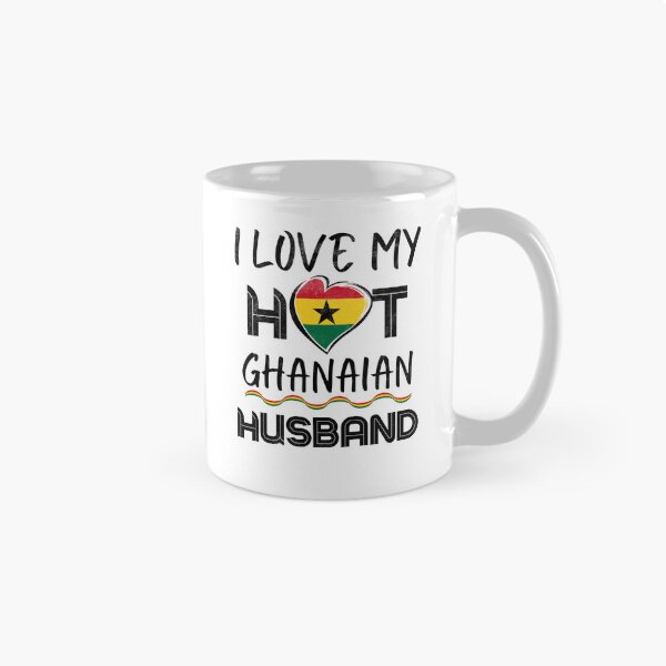Item preview, I Love My Hot Ghanaian Husband Proud Wife designed and sold by Furahisha.