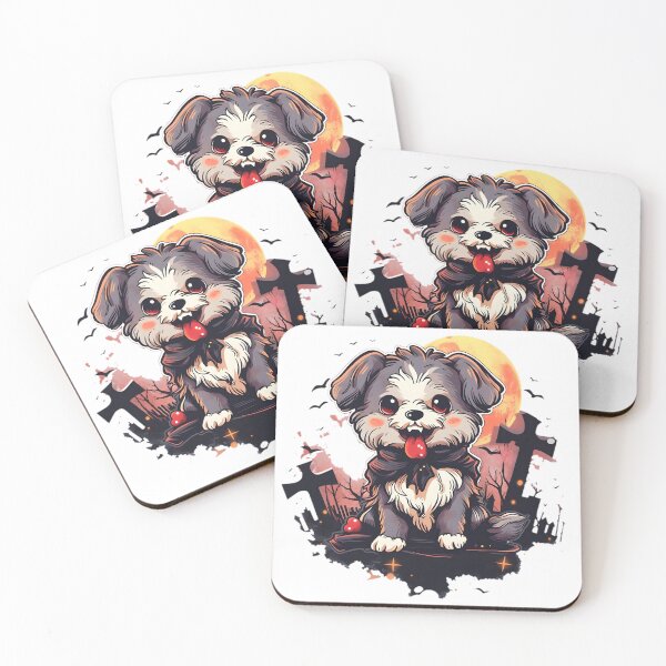 Item preview,  Kawaii Vampire Yorkiepoo Halloween inspired  designed and sold by Trendy-Artistry.