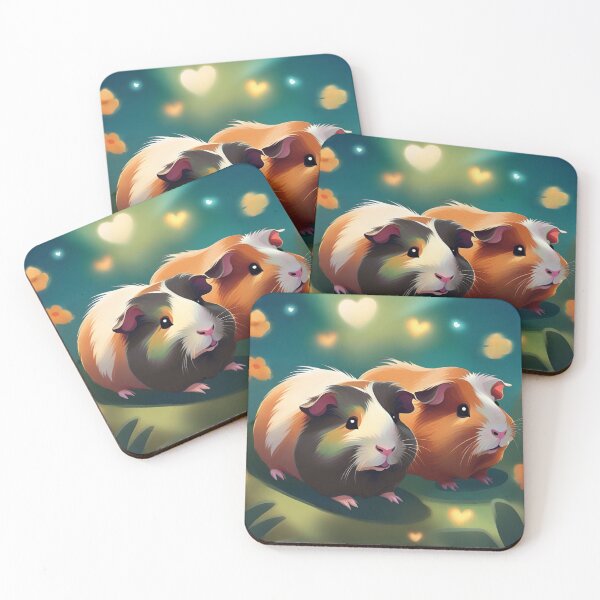 Item preview, Two cute guinea pigs designed and sold by zanifun.