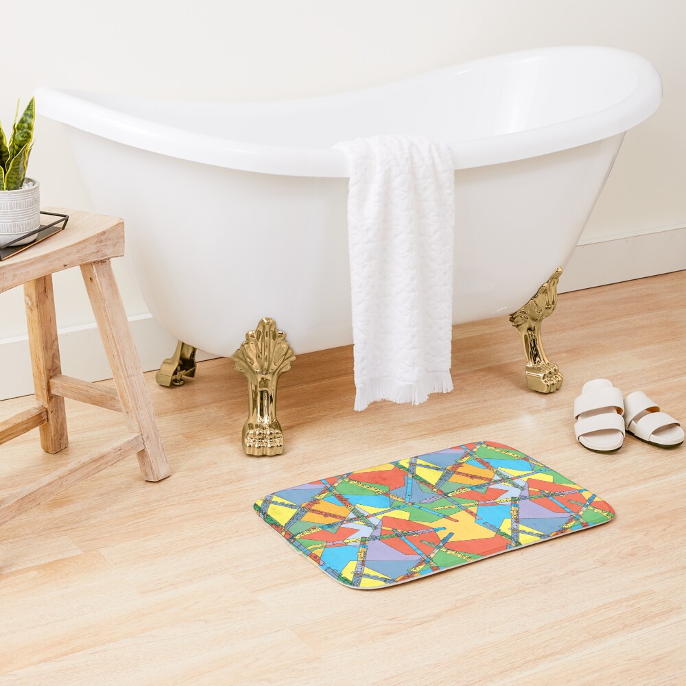 Item preview, Bath Mat designed and sold by BartholGraphics.