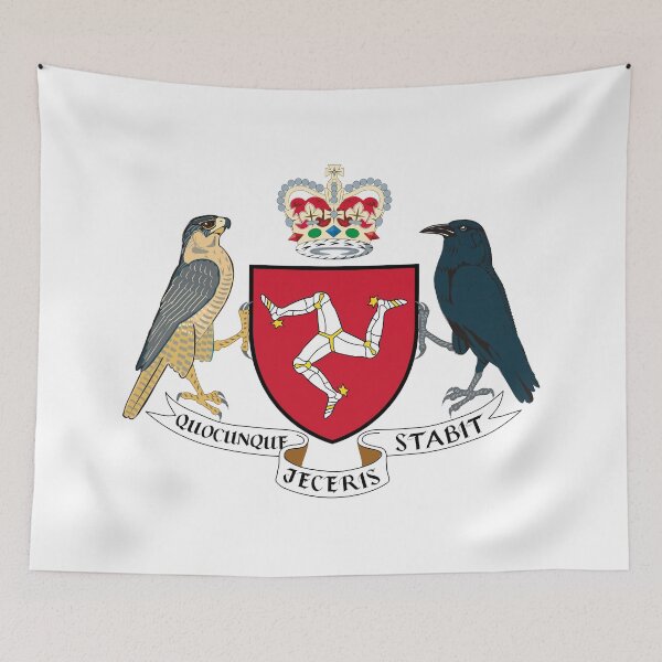 Item preview, Isle of Man Coat of Arms designed and sold by Hoorahville.