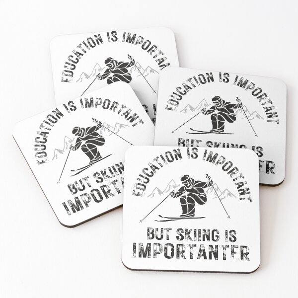 Item preview, Copy of Education is important but skiing is importanter designed and sold by fattim3.