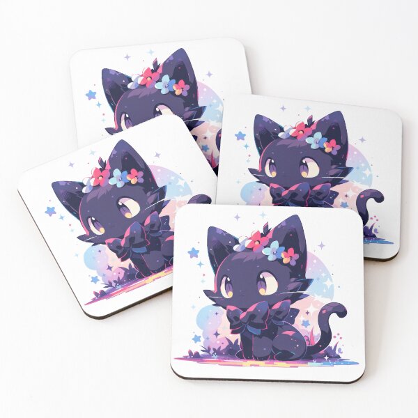 Item preview, Stellar Whiskers: Galaxy Cat Majesty designed and sold by KaleidoKiosk.