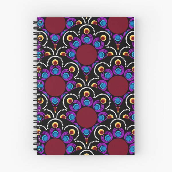 Item preview, Eye of the Storm Dot Mandala Scale Pattern designed and sold by Triplicate Limited.
