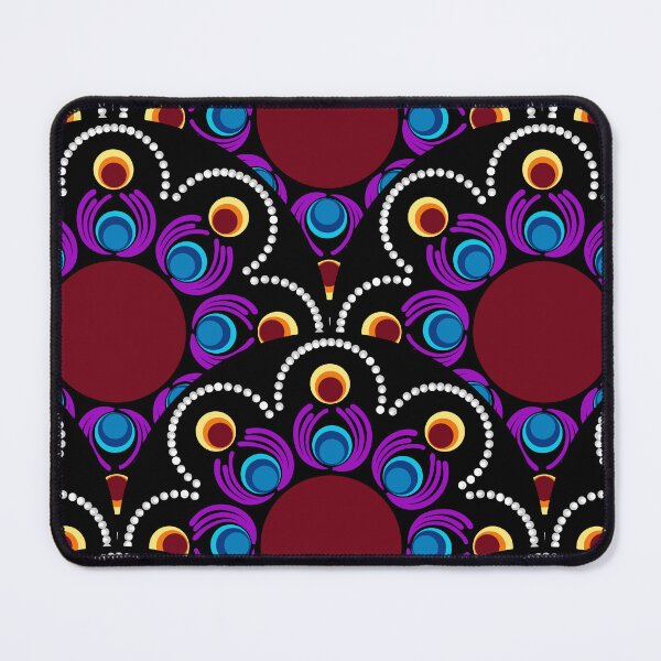 Item preview, Eye of the Storm Dot Mandala Scale Pattern designed and sold by Triplicate Limited.